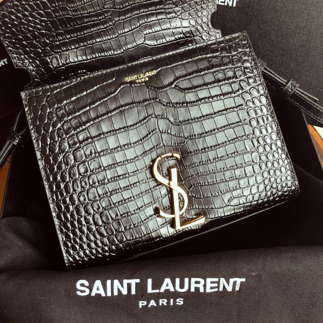 YSL Cassandra Mini Top Handle Bag Black product image 8, provided for visual reference and product detail review