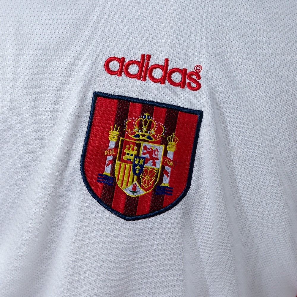 Spain Third Jersey 1996 Long Sleeves Retro Football Kit product image 6