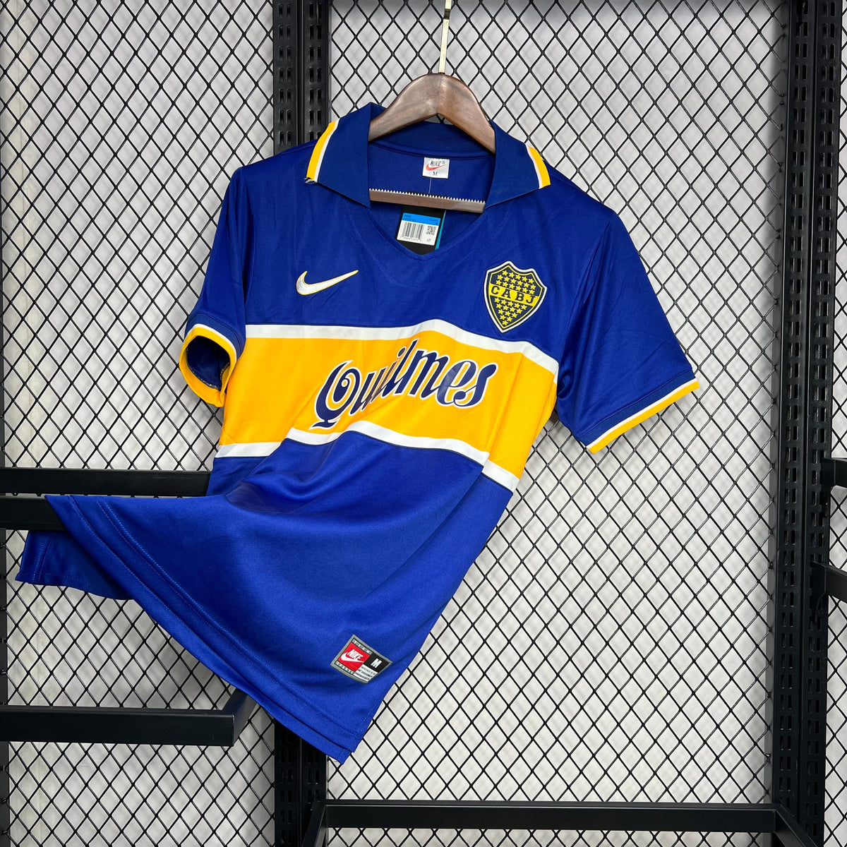 Retro Boca Juniors Jersey 1996-97 Home Football Kit Soccer product image 1
