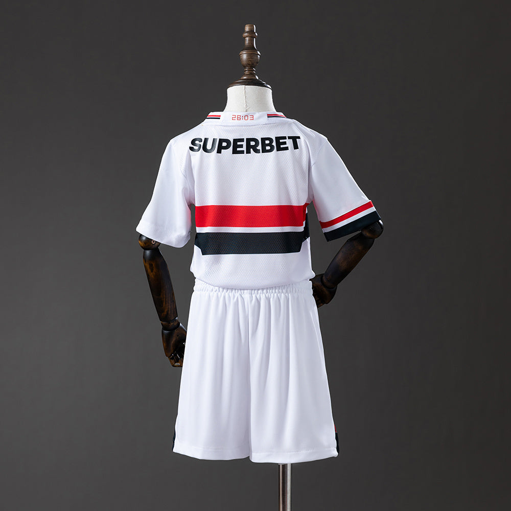 Kids Sao paulo Jersey 25/26 Home Football Kit product image 2
