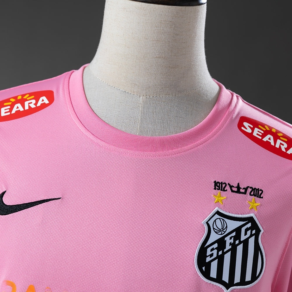 Santos Jersey 2012/13 Pink Retro Football Kit Soccer Shirt product image 10