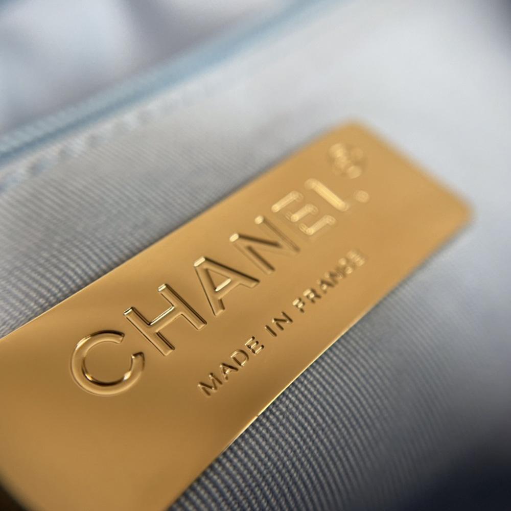 Chanel 19 Sequin Flap Bag - Light Blue product image 9, provided for visual reference and product detail review