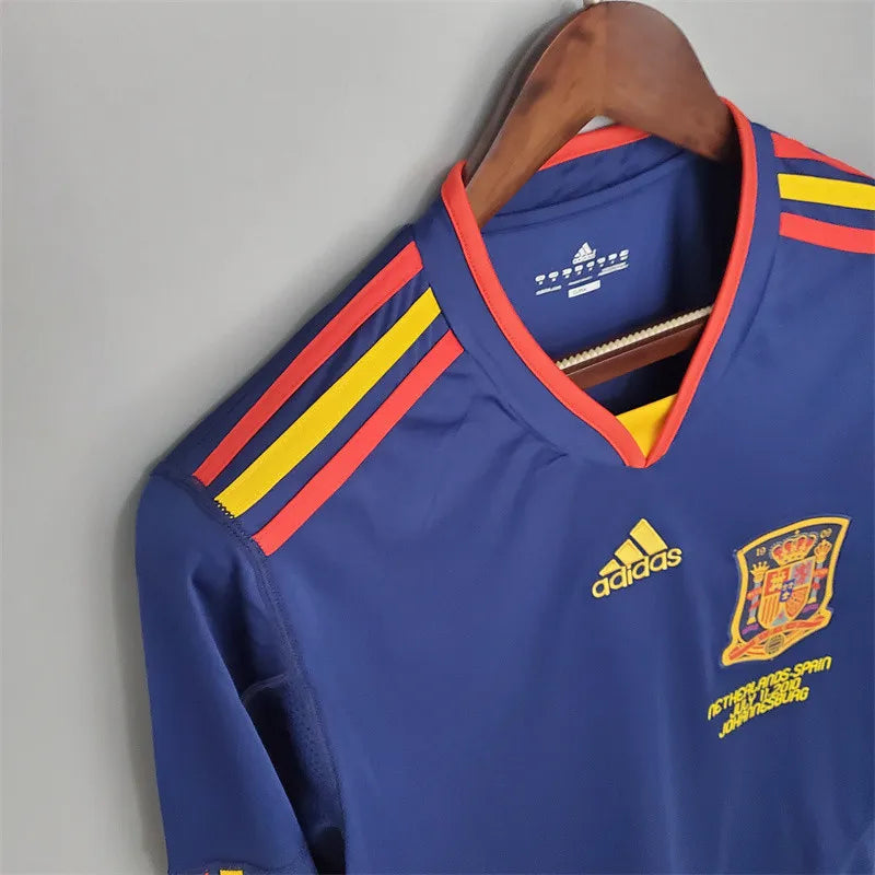 Spain Jersey Away kit 2010 Retro Long Sleeves Football Team product image 5