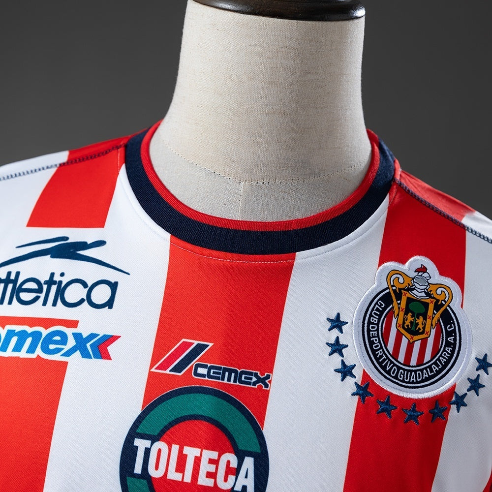 Retro Chivas Home Jersey 2002-2003 Football Kit Soccer Shirt product image 9