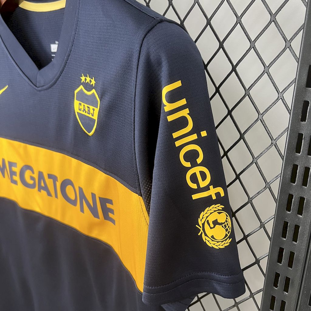 Retro Boca Juniors Jersey 2007-08 Home Football Kit Soccer product image 6
