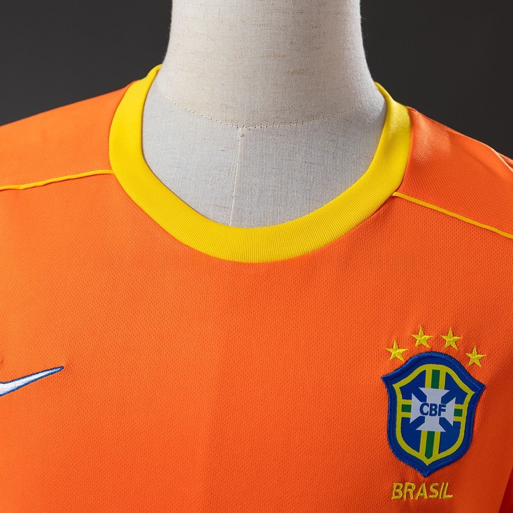 Brazil Jersey 1998 Goalkeeper Retro Football Kit Long product image 7