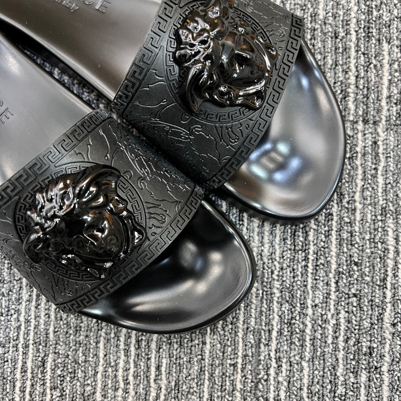 YVS7 Unisex Leather Slippers product image 7, provided for visual reference and product detail review