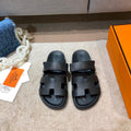 MJHS1 Unisex Leather Slippers product image 1, provided for visual reference and product detail review
