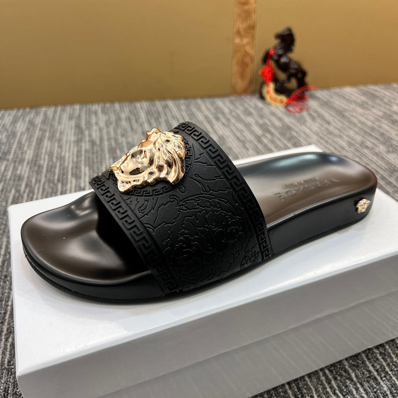 YVS7 Unisex Leather Slippers product image 9, provided for visual reference and product detail review