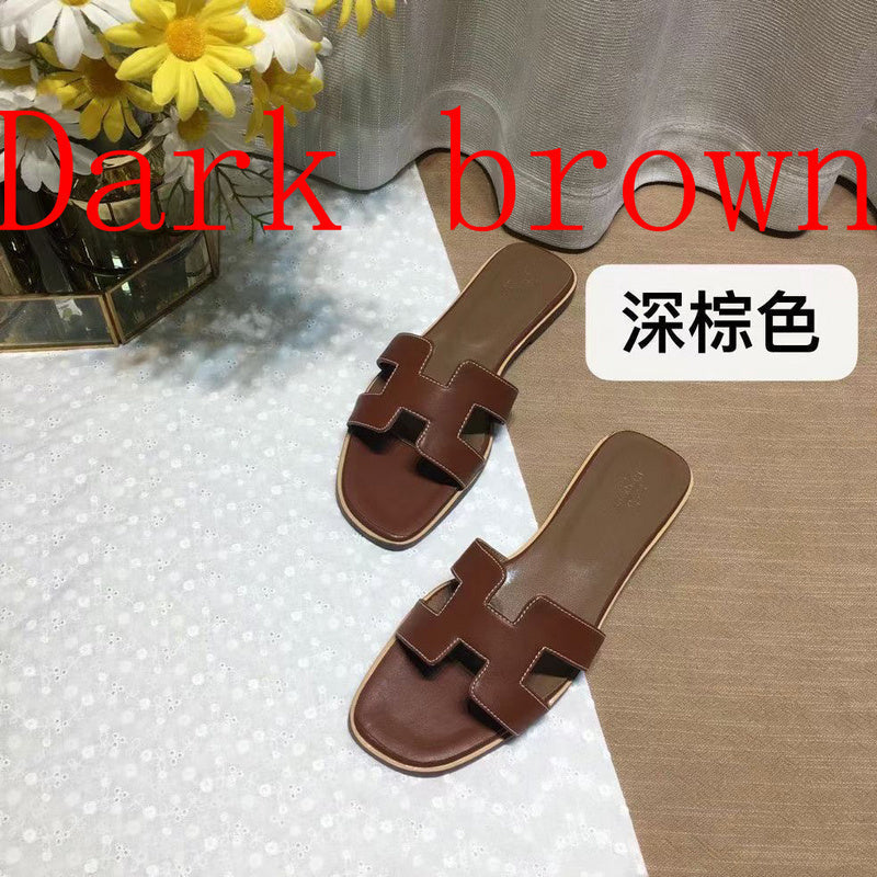 MJHS03 Women Leather Slippers product image 10, provided for visual reference and product detail review