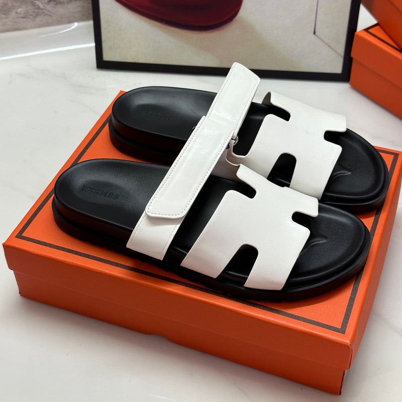 MJHS1 Unisex Leather Slippers product image 3, provided for visual reference and product detail review