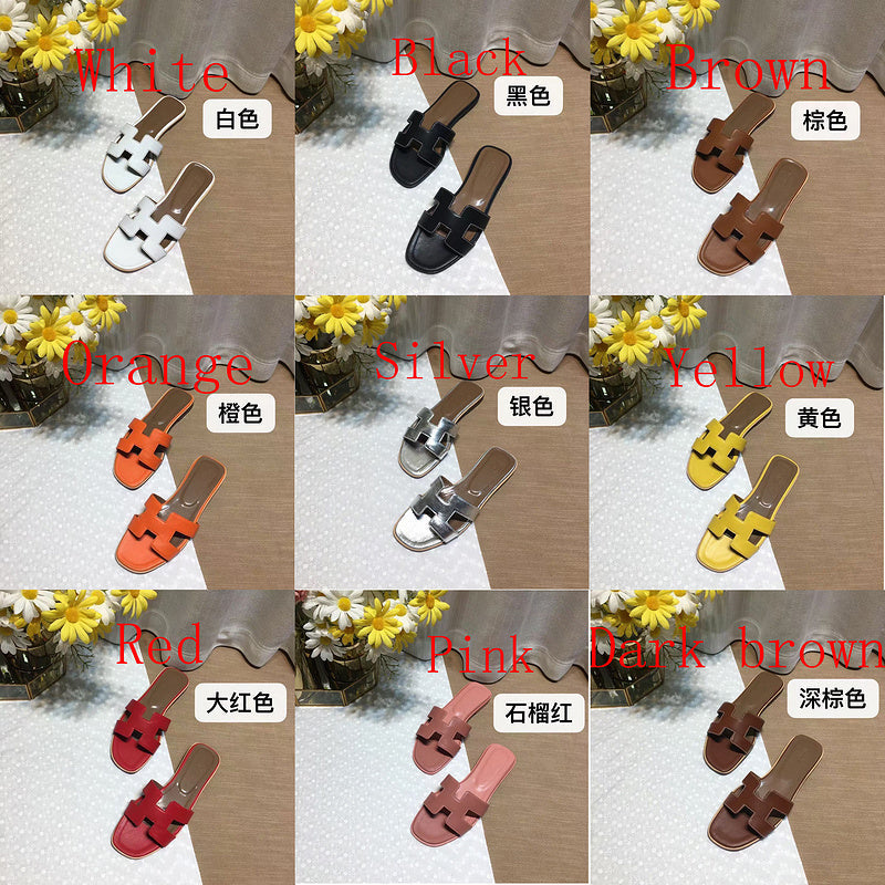 MJHS03 Women Leather Slippers product image 1, provided for visual reference and product detail review