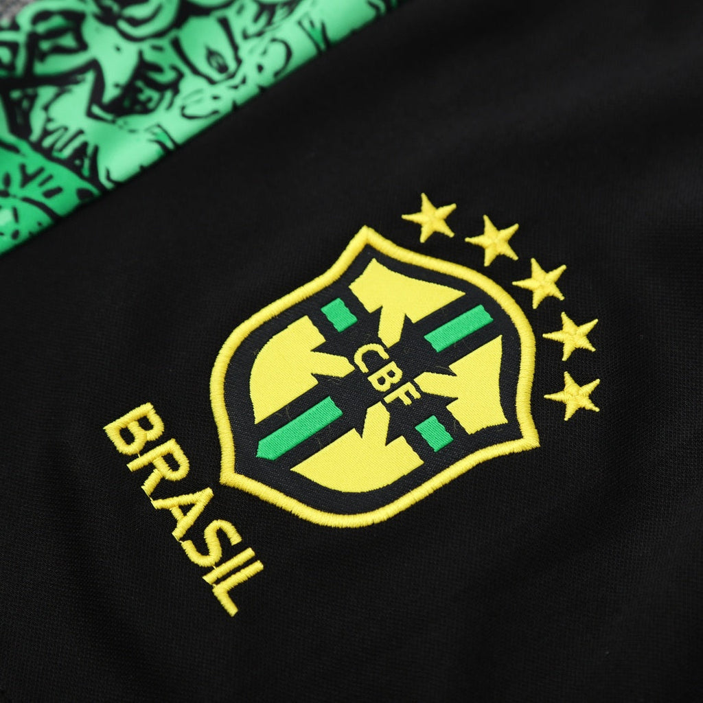 Brazil Vest Set Training Tracksuits 25/26 Football Kit product image 13