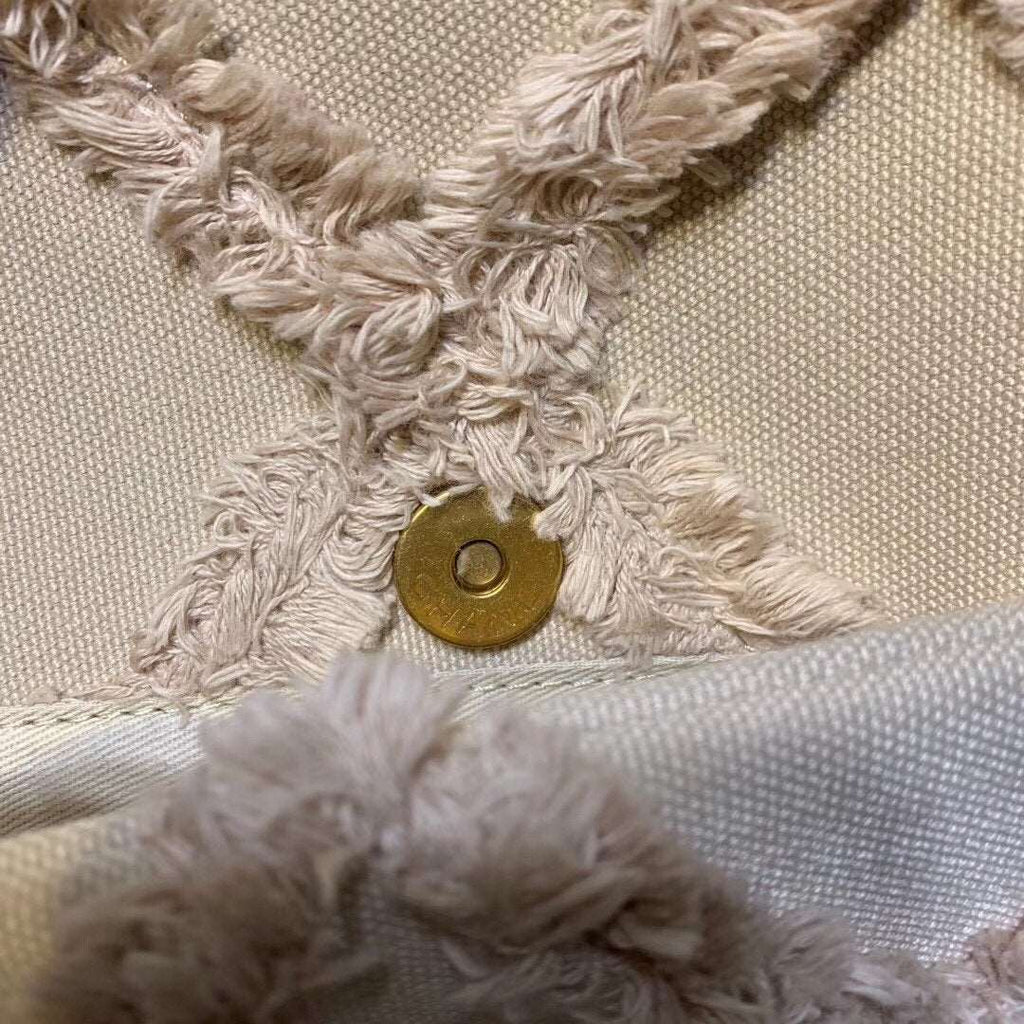 Chanel 19 Medium Denim Flap Bag Beige product image 7, provided for visual reference and product detail review