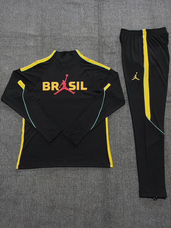 Kids Brazil Training Tracksuits 2026 Football Kit Soccer product image 3