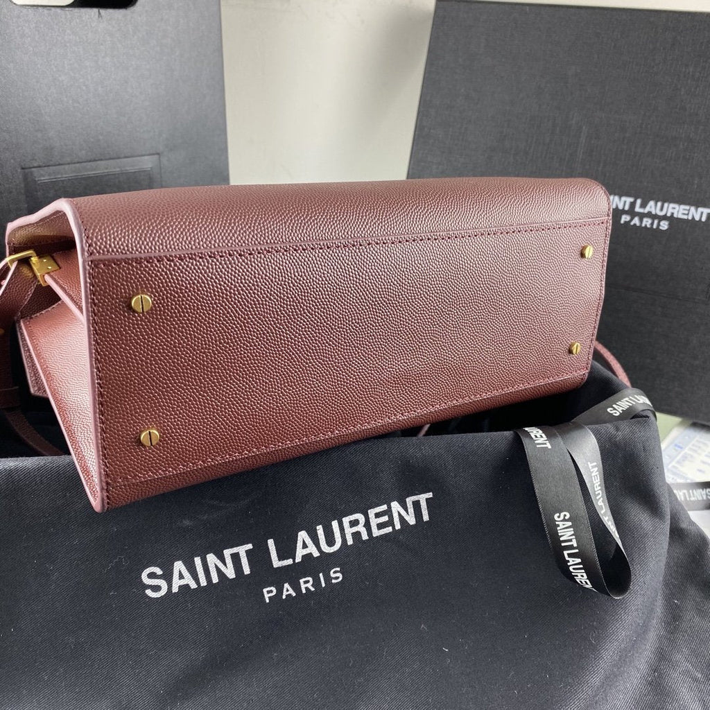 YSL Cassandra Mini Top Handle Bag product image 6, provided for visual reference and product detail review