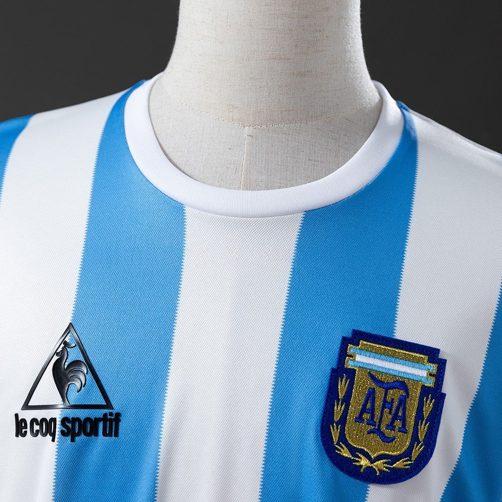 Argentina Jersey 1986 Home Retro Football Kit product image 6