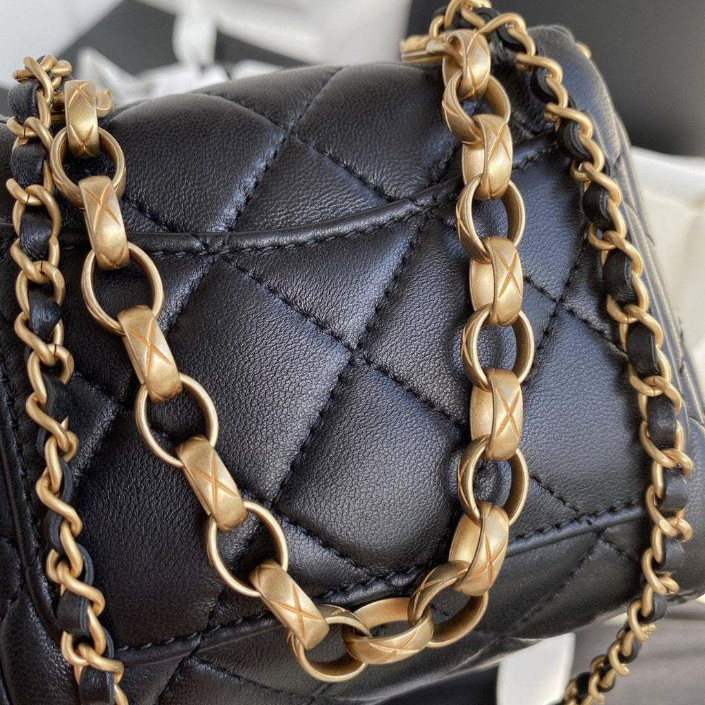 Chanel Small Kiss-Lock Bag - Black product image 4, provided for visual reference and product detail review