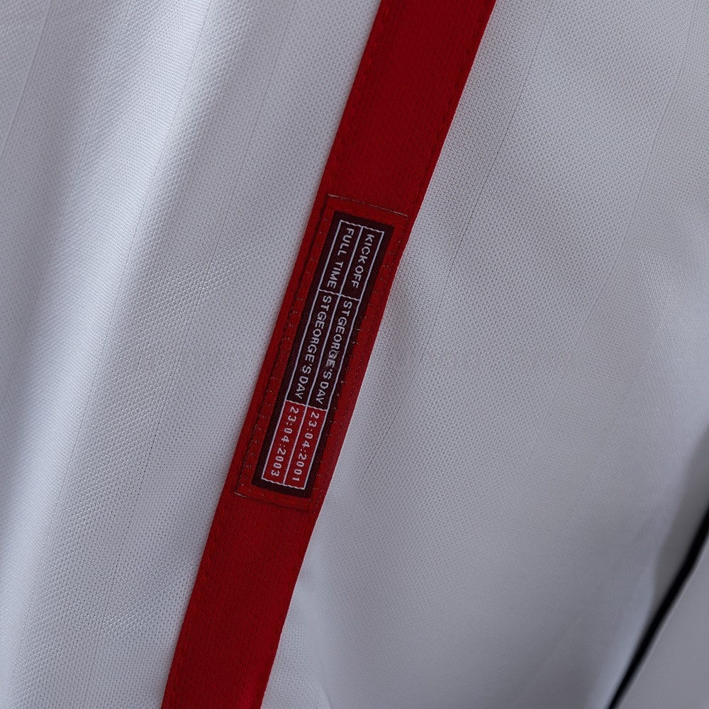England Jersey 2002 Home Retro Football Kit product image 3