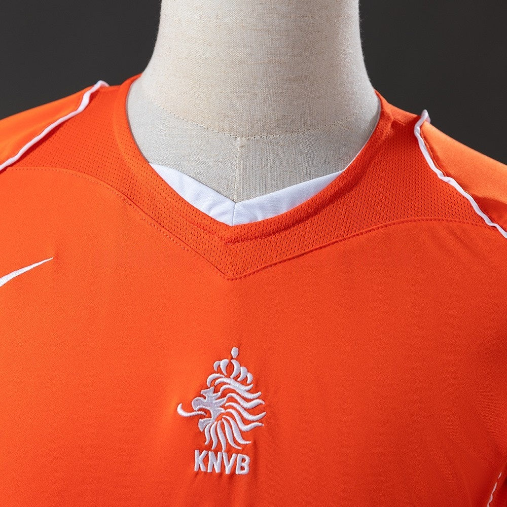 Netherlands Jersey 2004 Home Retro Football Kit product image 6