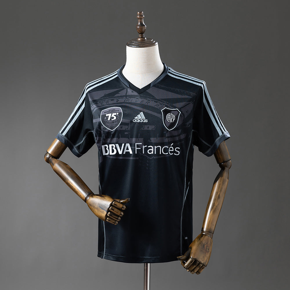 River Plate Jersey 2013-14 Black Retro Football Kit product image 1