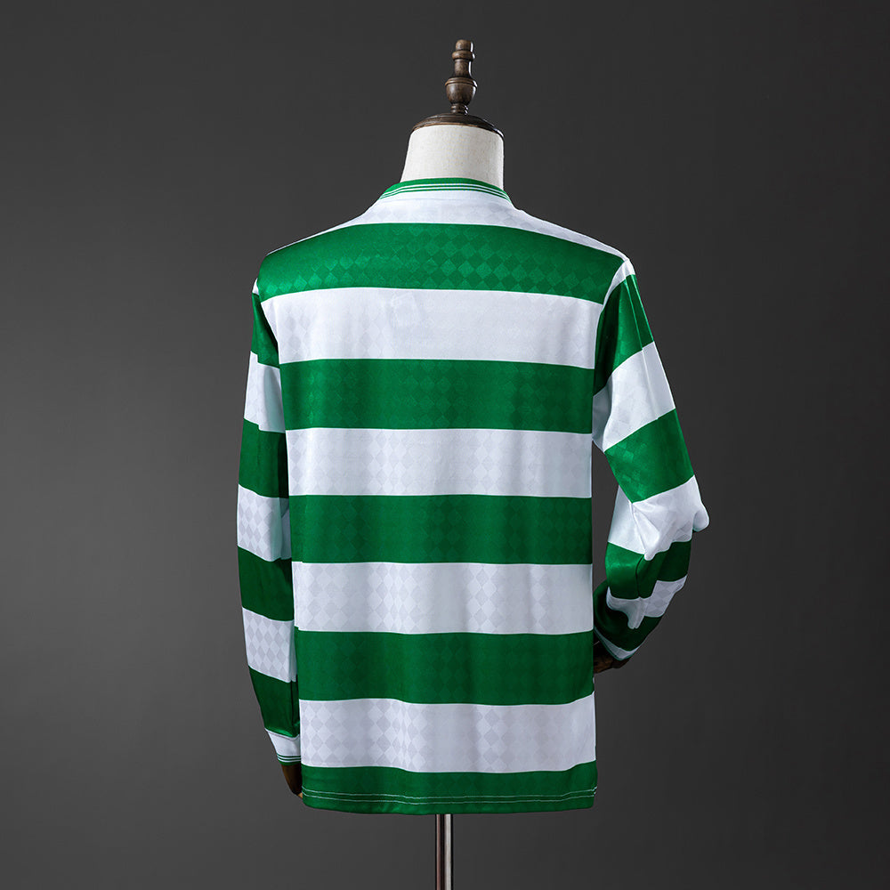 Celtic Jersey 1987-89 Home Retro Kit Long Sleeves product image 2
