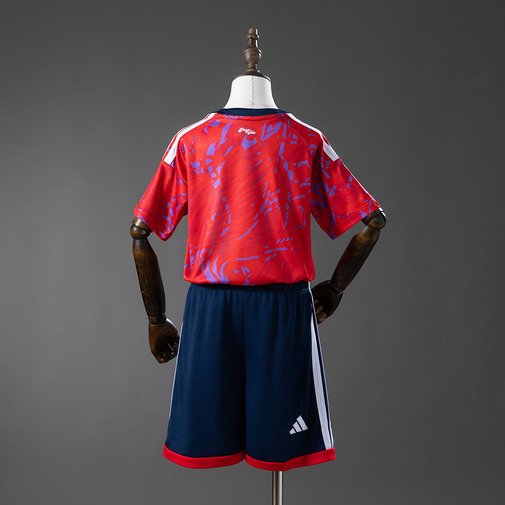Kids Costa Rica Home Jersey 2026 Football Kit Soccer Shirt product image 2
