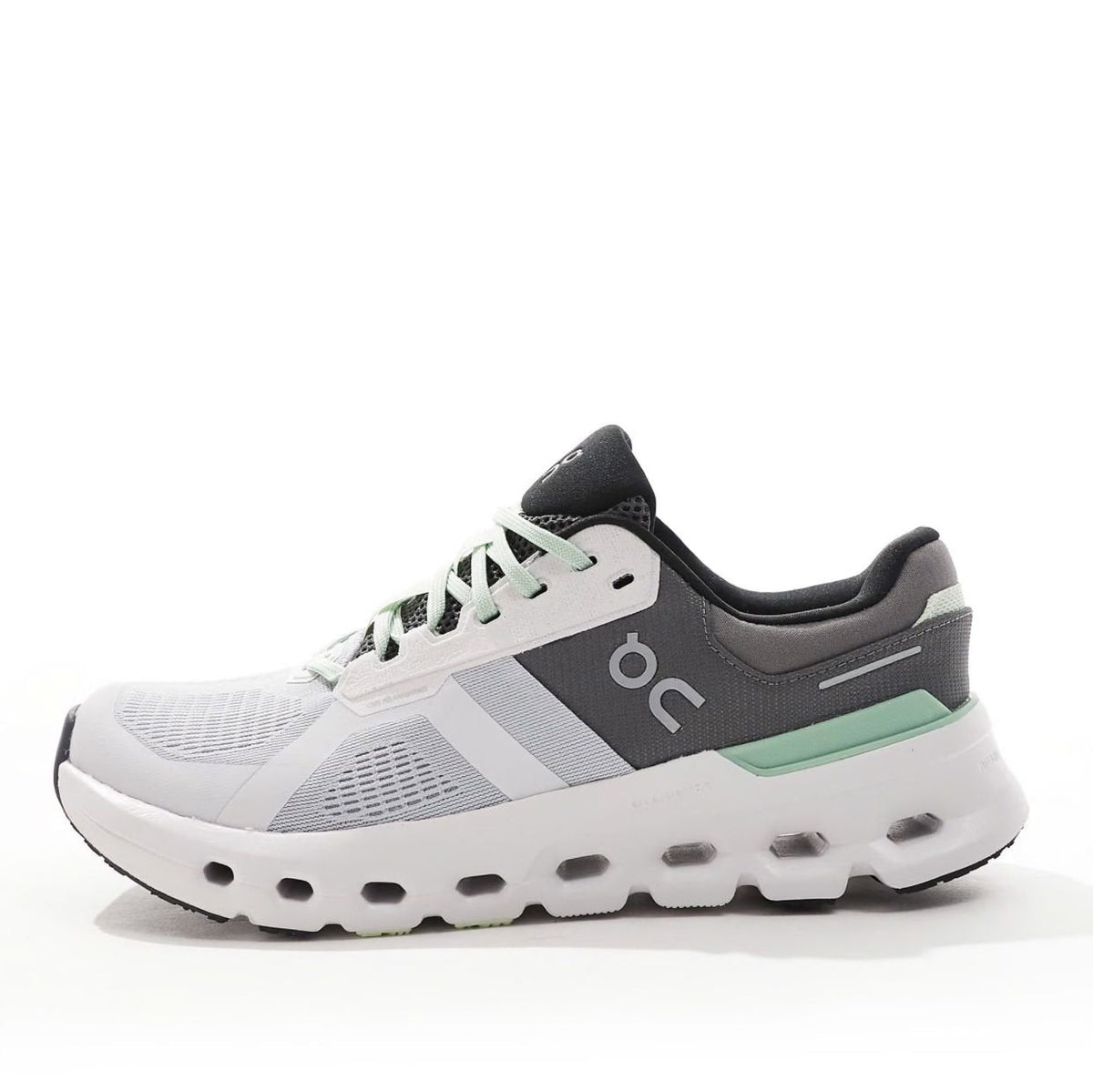 On Cloudrunner 2 Grey/Sage Running Shoes product image 5, provided for visual reference and product detail review