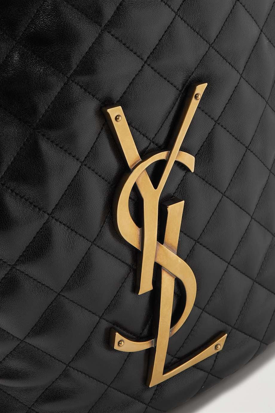 Saint Laurent Icare Extra Large Embellished Quilted Leather Tote - Black product image 5, provided for visual reference and