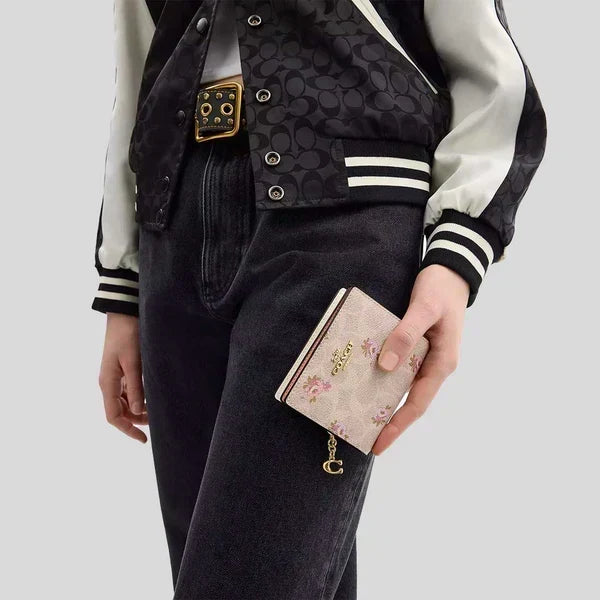 Coach Snap Wallet Floral Print product image 4, provided for visual reference and product detail review