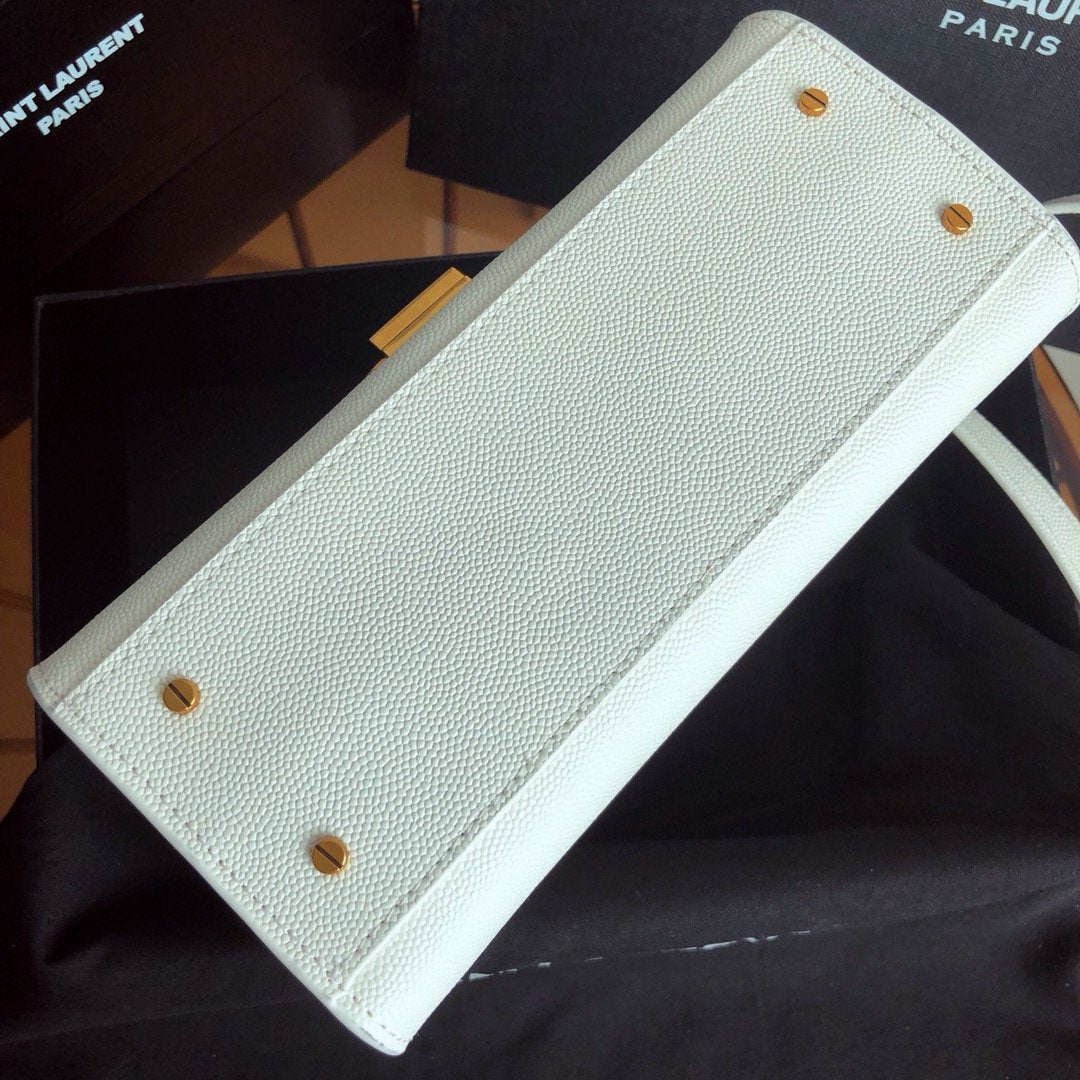 YSL Cassandra Mini Top Handle Bag product image 6, provided for visual reference and product detail review