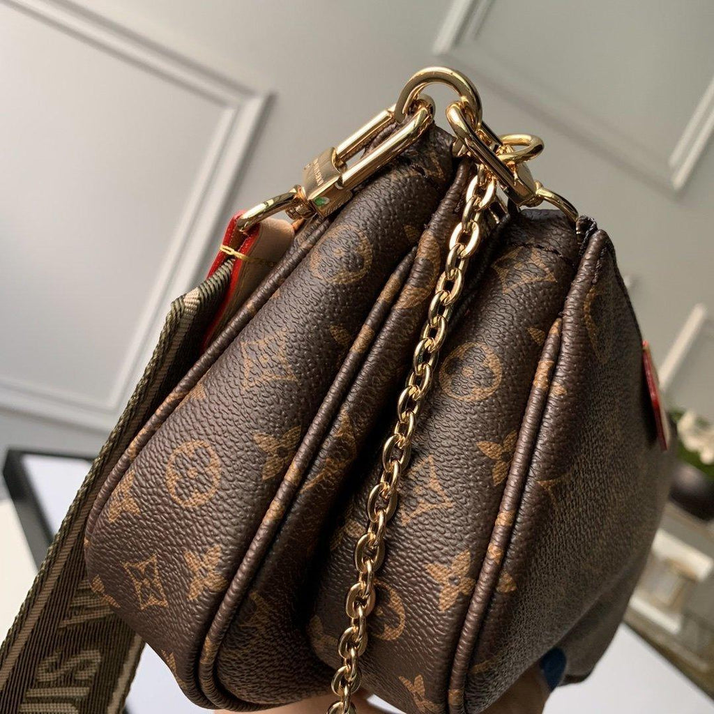 Multi Pochette Accessoires Monogram Canvas - Khaki product image 2, provided for visual reference and product detail review