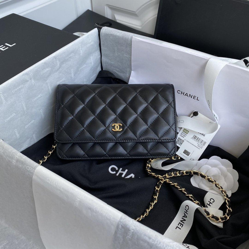 Chanel Wallet On Chain WOC Black Lambskin - Classic Black product image 2, provided for visual reference and product detail
