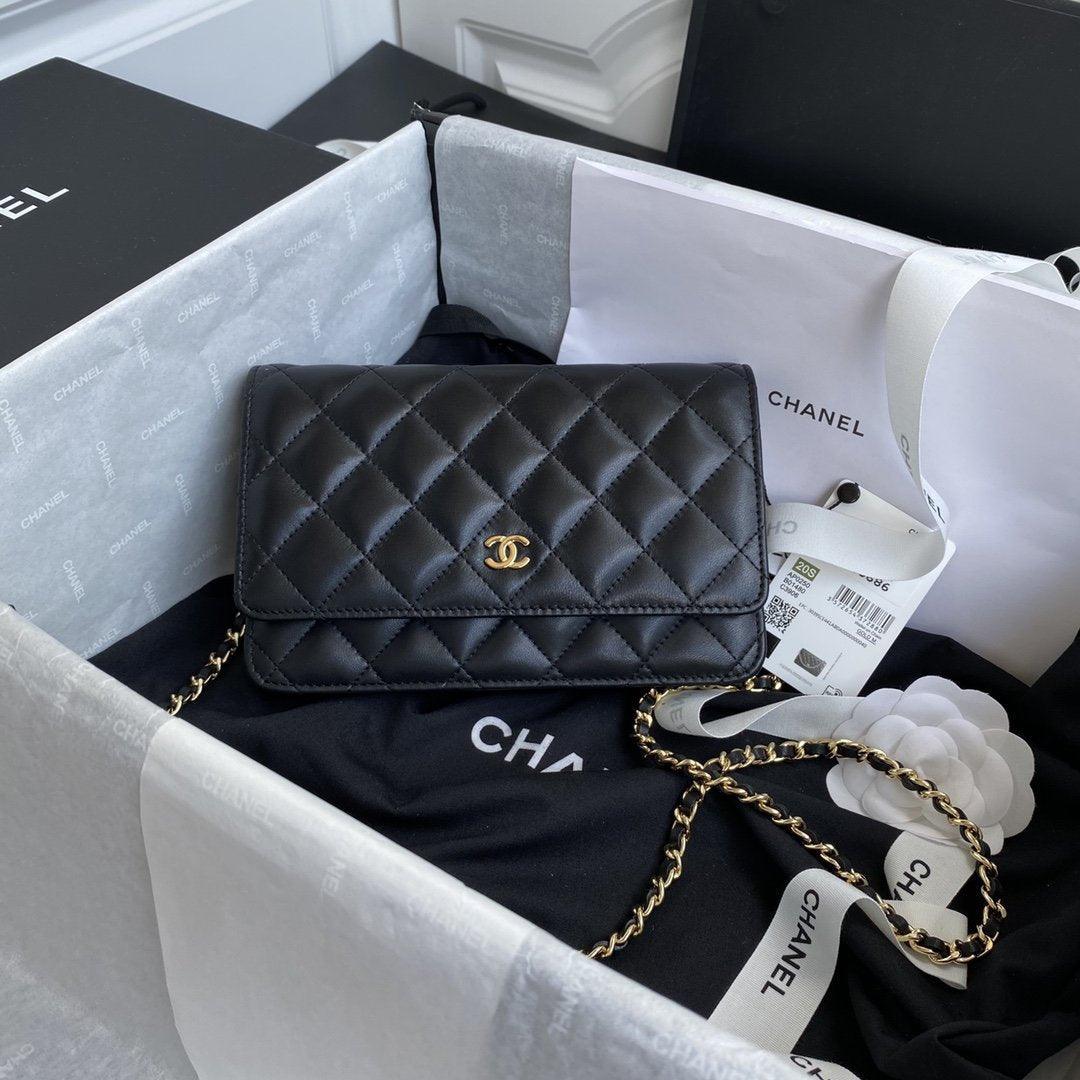 Chanel Wallet On Chain WOC Black Lambskin - Classic Black product image 2, provided for visual reference and product detail