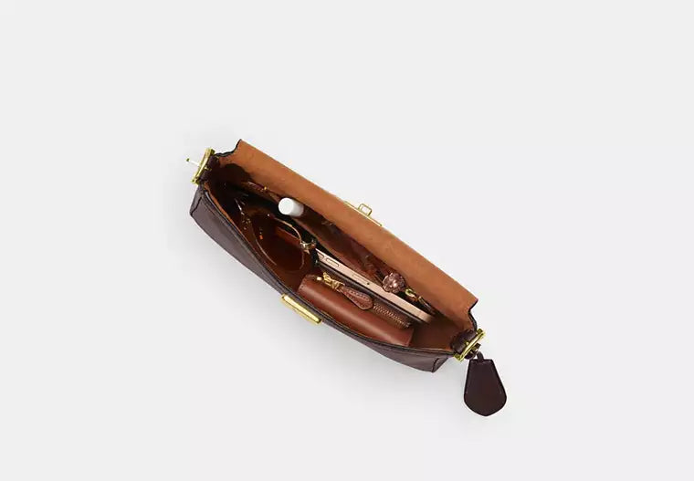 Coach Etta Small Flap Shoulder Bag product image 2, provided for visual reference and product detail review