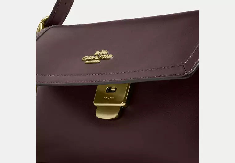 Coach Etta Small Flap Shoulder Bag product image 4, provided for visual reference and product detail review