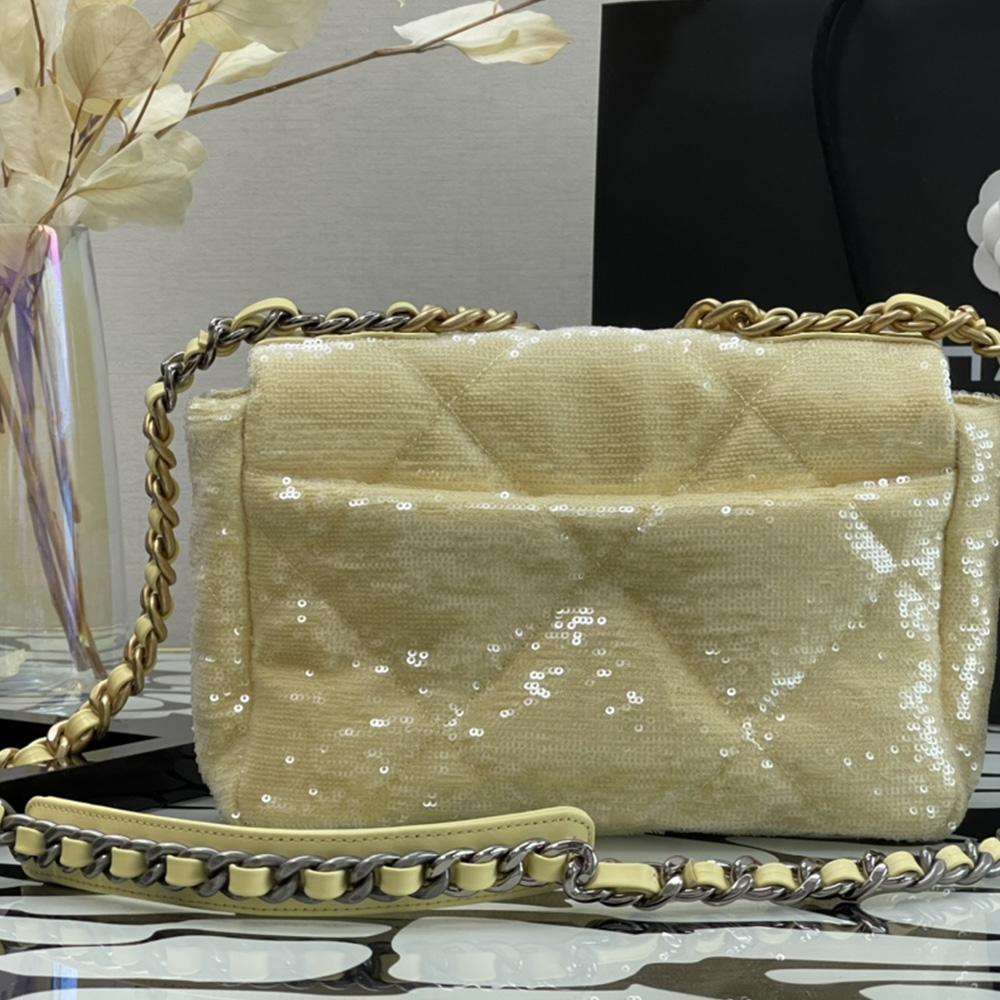 Chanel 19 Sequin Flap Bag product image 2, provided for visual reference and product detail review
