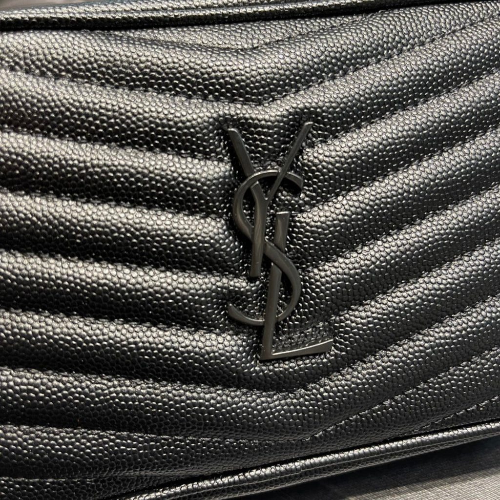 YSL Loulou Mini Camera Bag 18cm Black product image 6, provided for visual reference and product detail review