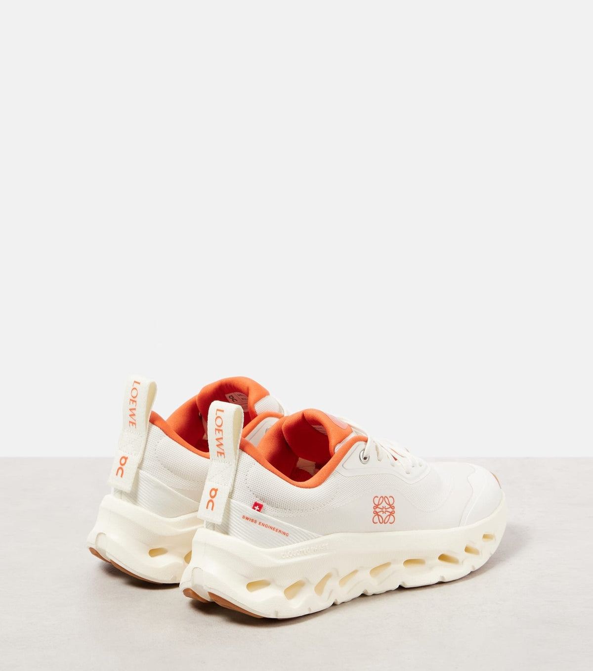 LOEWE x On Cloudtilt 2.0 White/Orange Lifestyle Sneakers product image 1, provided for visual reference and product detail