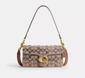 Coach Tabby Shoulder Bag 26 - Crystal Signature Jacquard product image 1, provided for visual reference and product detail