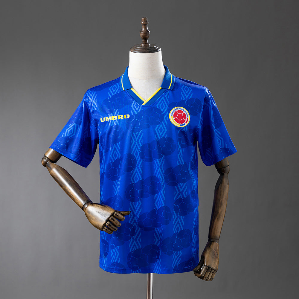 Colombia Jersey 1994 Away Retro Football Kit product image 1