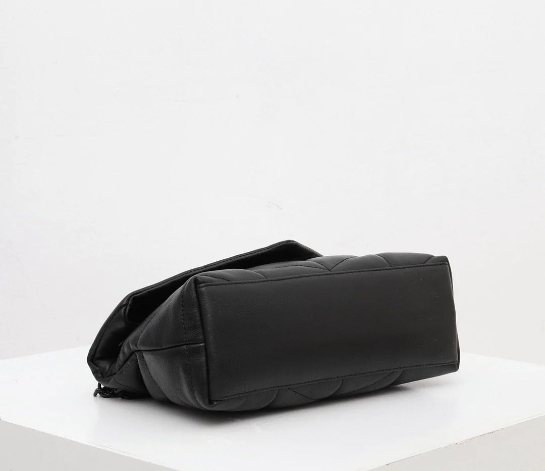 Saint Laurent Loulou Shoulder Bag - Black product image 3, provided for visual reference and product detail review