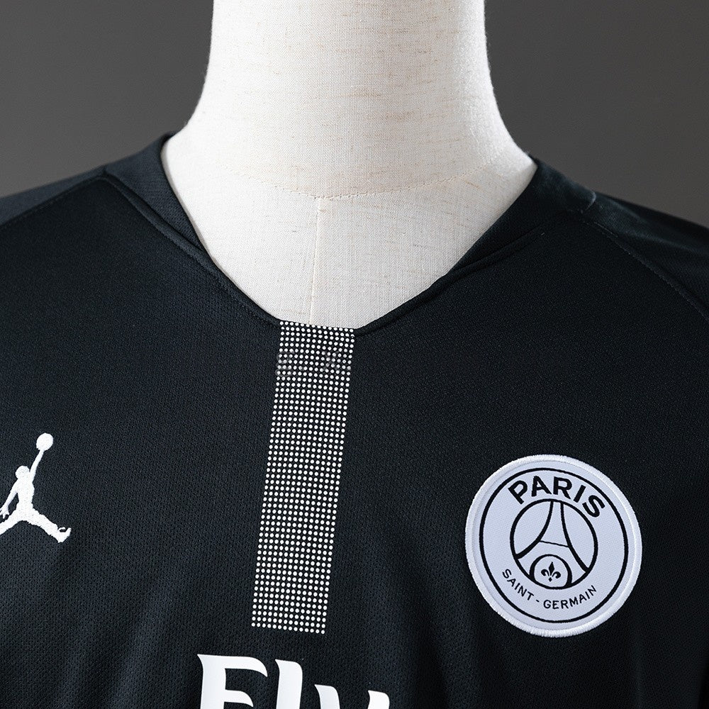 PSG Jersey 2018-19 Black Retro Football Kit product image 6