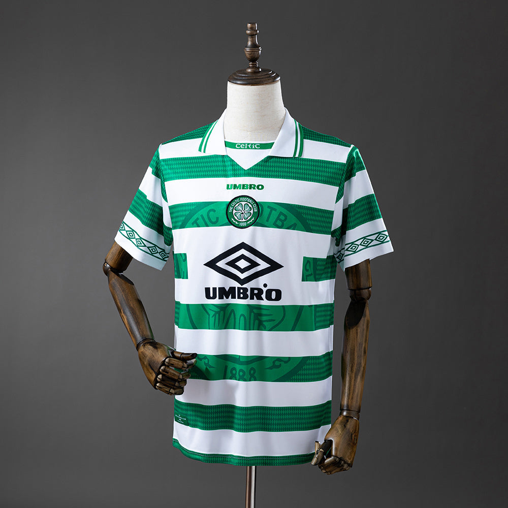 Celtic Jersey 1997-99 Home Retro Football Kit product image 1