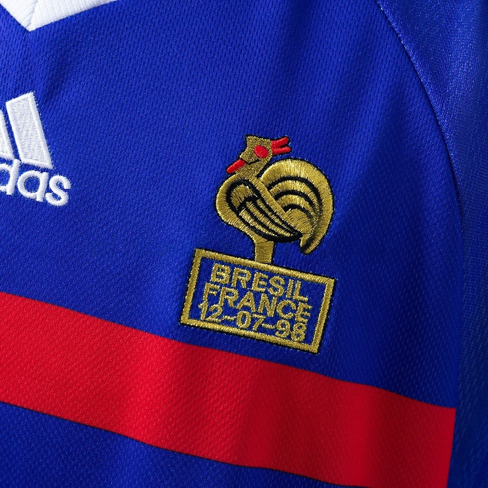 France Jersey 1998 Home Retro Football Kit product image 6