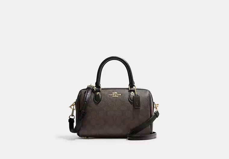 Rowan Satchel Bag in Signature Canvas product image 1, provided for visual reference and product detail review
