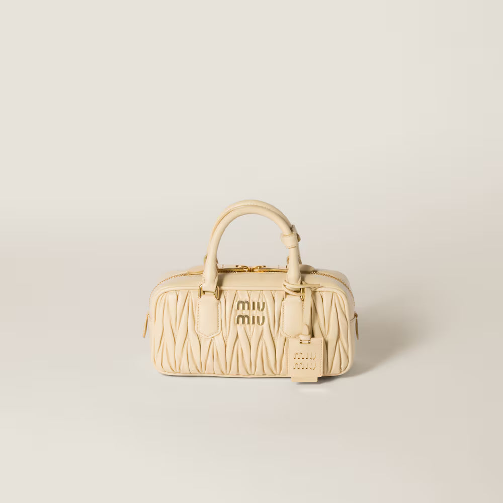 Arcadie Matelasse Nappa Leather Bag product image 4, provided for visual reference and product detail review