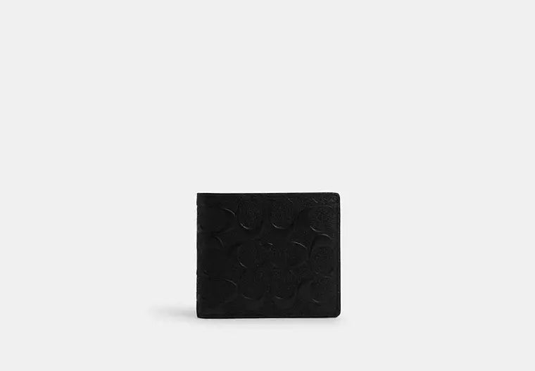 Coach Coin Wallet - Signature Crossgrain Leather product image 1, provided for visual reference and product detail review
