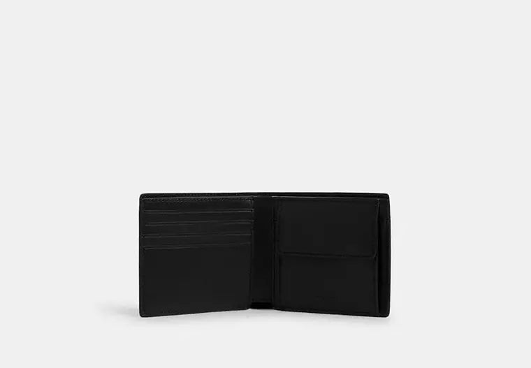 Coach Coin Wallet - Signature Crossgrain Leather product image 2, provided for visual reference and product detail review
