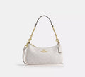 Coach Teri Shoulder Bag - White & Pink product image 1, provided for visual reference and product detail review